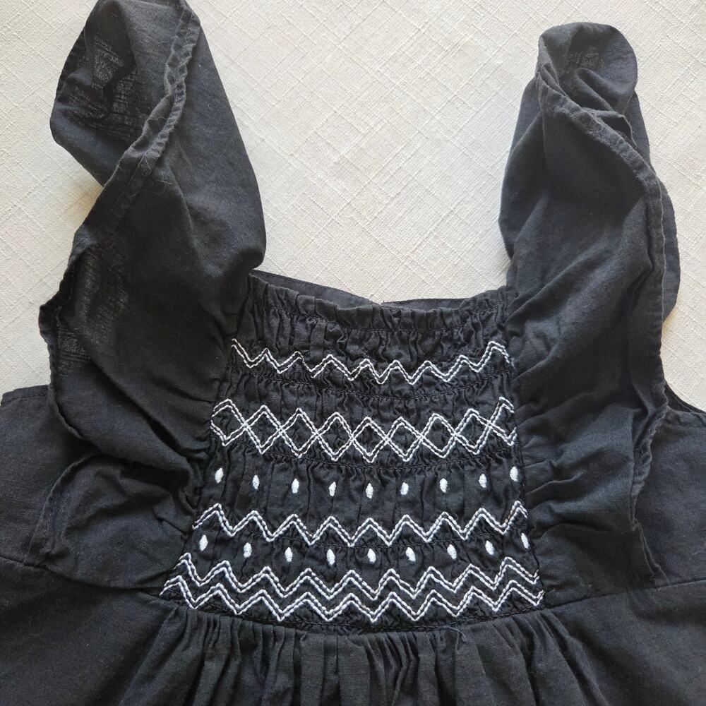H&M Black Ruffle Sleeve Dress - Picture 2 of 6